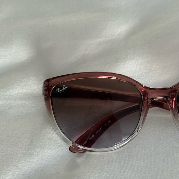 Ray-Ban Rose-Tinted Sunglasses - Picture 2 of 9